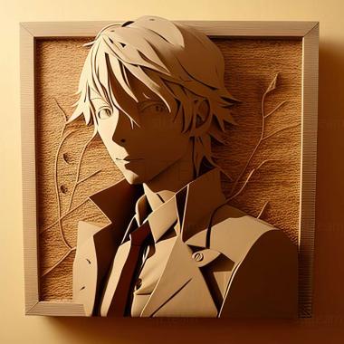 3D модель Кисе Танияма из Bungo Stray Dogs (STL)